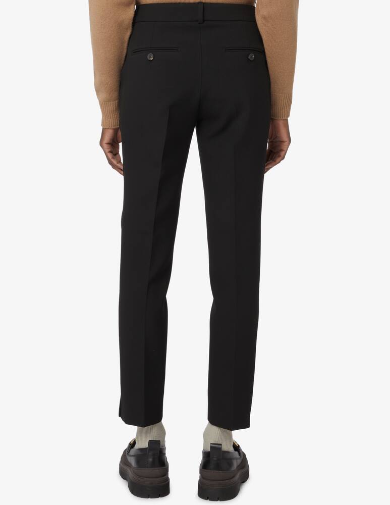 rinascente Peserico Pantaloni a sigaretta in misto lana - Nero