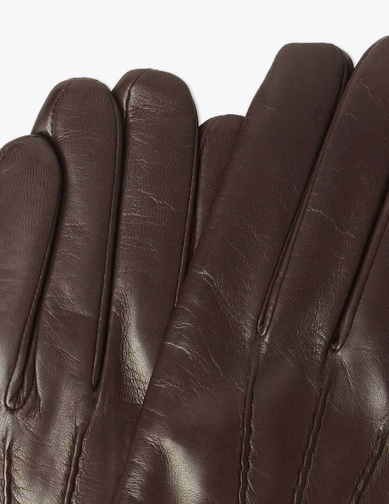 rinascente Rinascente Collection Guanto in pelle fodera lana