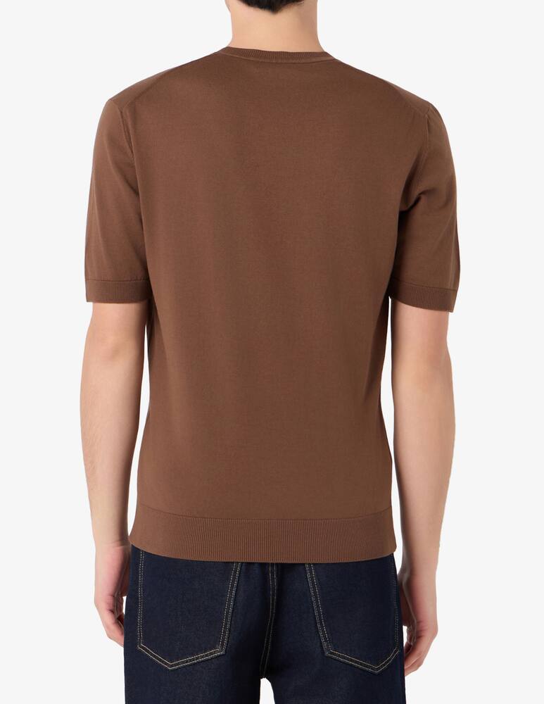 rinascente Ferrante Ribbed crewneck t-shirt