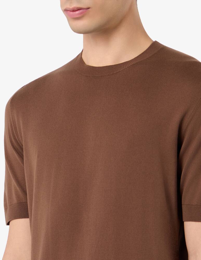 rinascente Ferrante Ribbed crewneck t-shirt