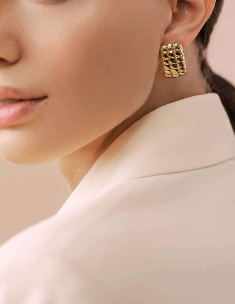 rinascente Federica Tosi Braid earrings