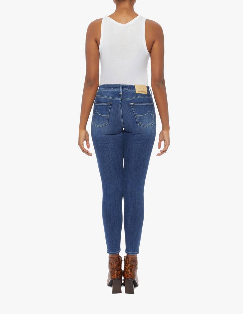 rinascente Jacob Cohen Jeans crop skinny kimberly vita media
