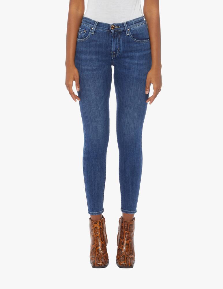 rinascente Jacob Cohen Jeans crop skinny kimberly vita media