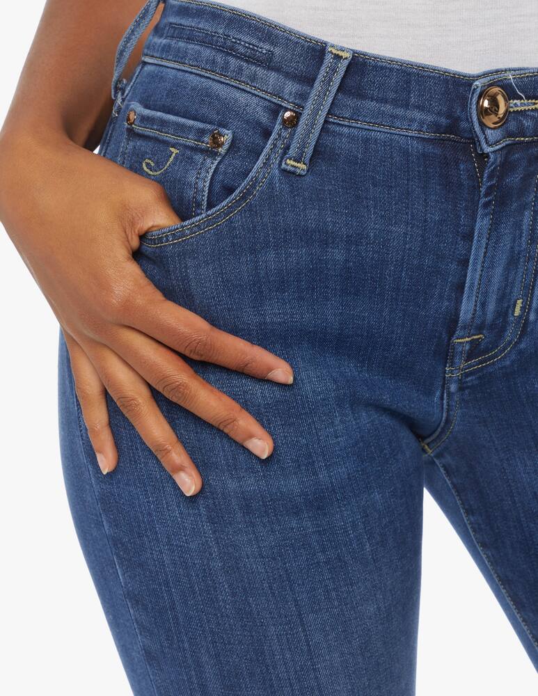 rinascente Jacob Cohen Jeans crop skinny kimberly vita media