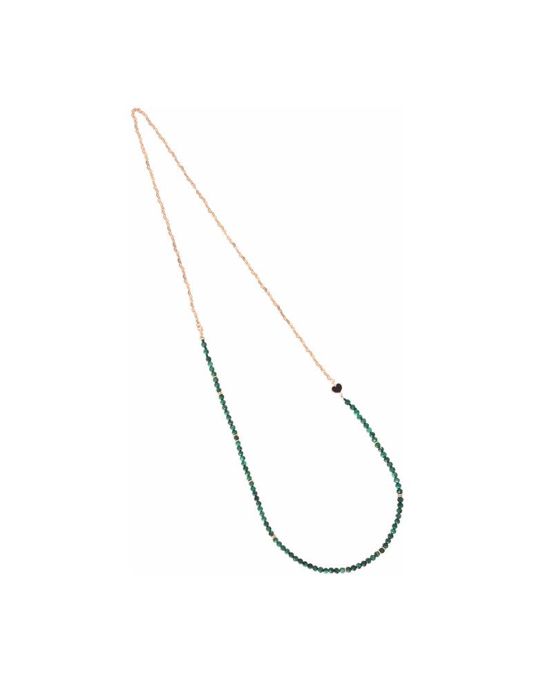 rinascente Maman et Sophie Collana WeHearth realizzata con pietre di Malachite
