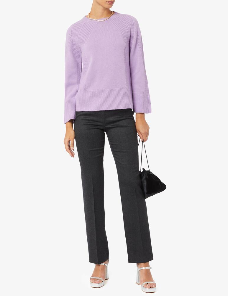 rinascente Elizabeth Ascot Wide flannel trousers