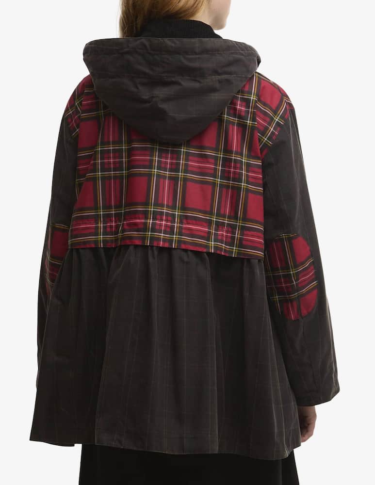 rinascente Barbour Parka peplum Ganni x Barbour