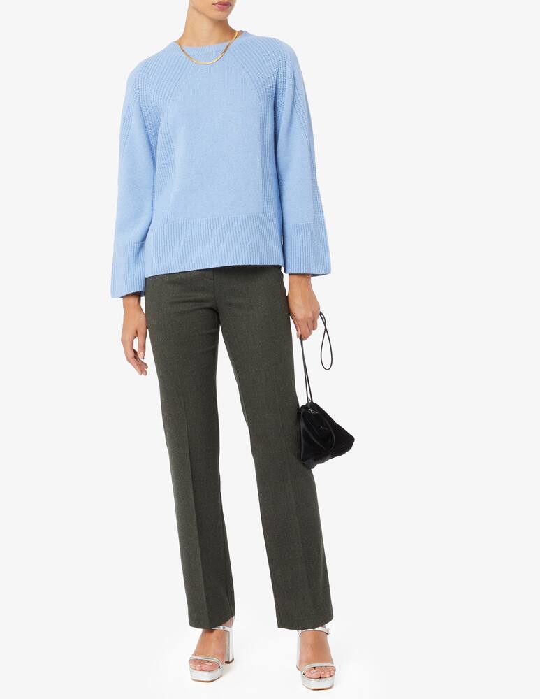 rinascente Elizabeth Ascot Pantaloni ampio flanella