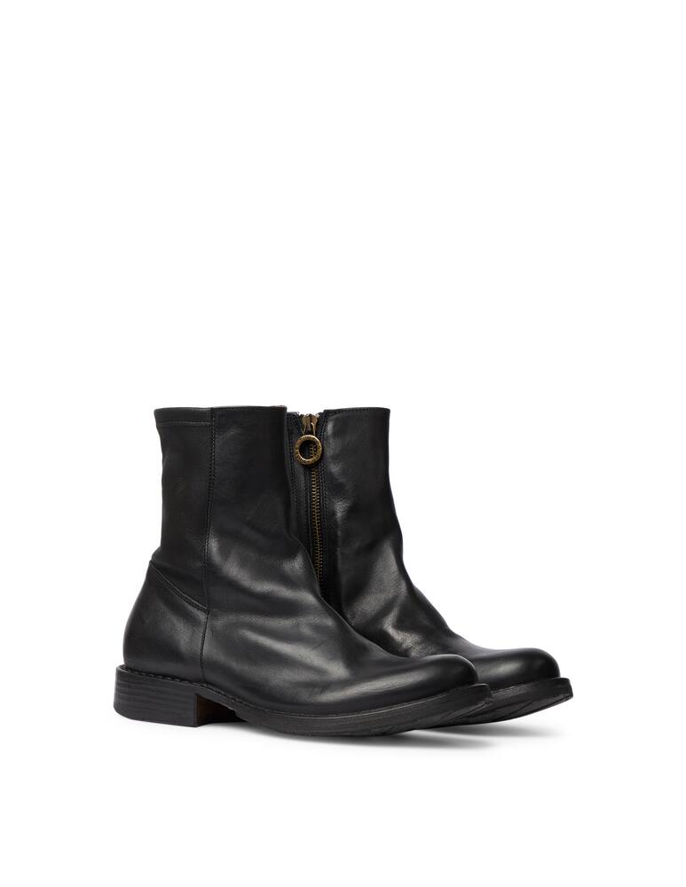 rinascente Fiorentini + Baker Ebe Eternity side zip leather ankle boots