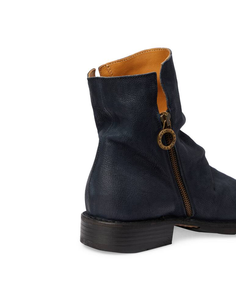 rinascente Fiorentini + Baker Elf Eternity side zip leather ankle boots