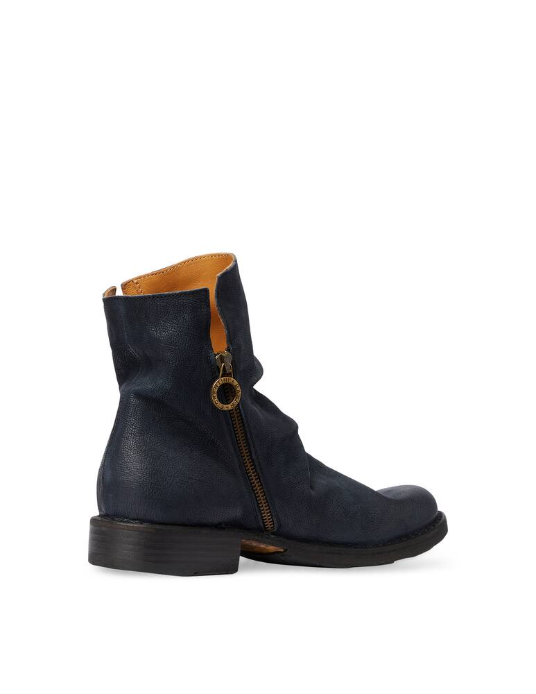 rinascente Fiorentini + Baker Elf Eternity side zip leather ankle boots