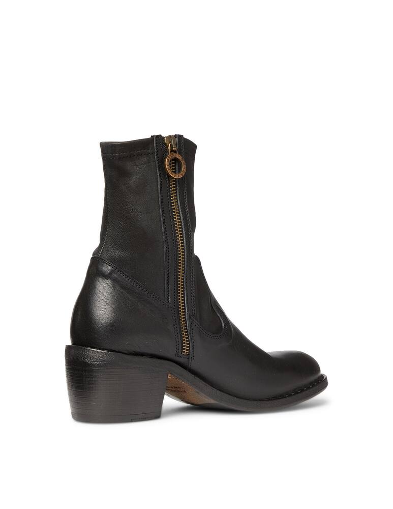 rinascente Fiorentini + Baker Rud Rum stretch leather ankle boots