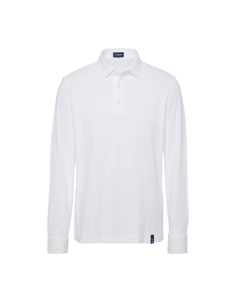 rinascente Drumohr Polo a manica lunga in cotone 