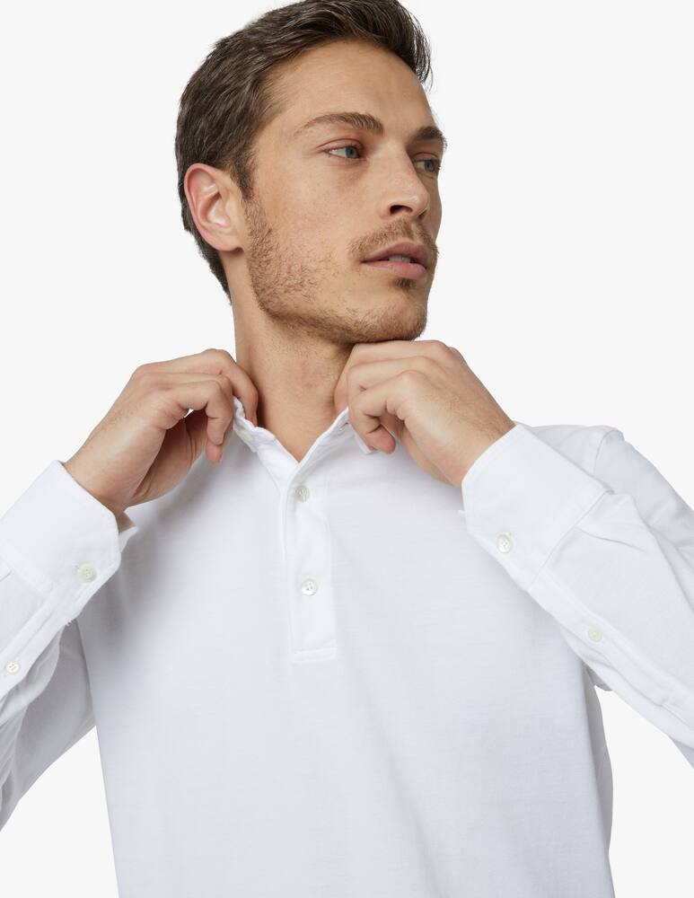 rinascente Drumohr Polo a manica lunga in cotone 