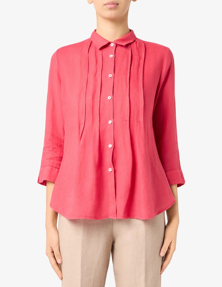 rinascente NCLT Milano Camicia pieghe in lino