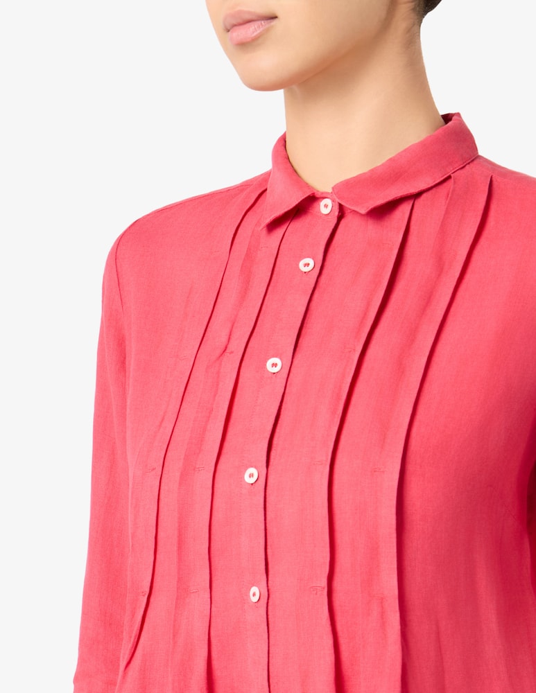 rinascente NCLT Milano Camicia pieghe in lino