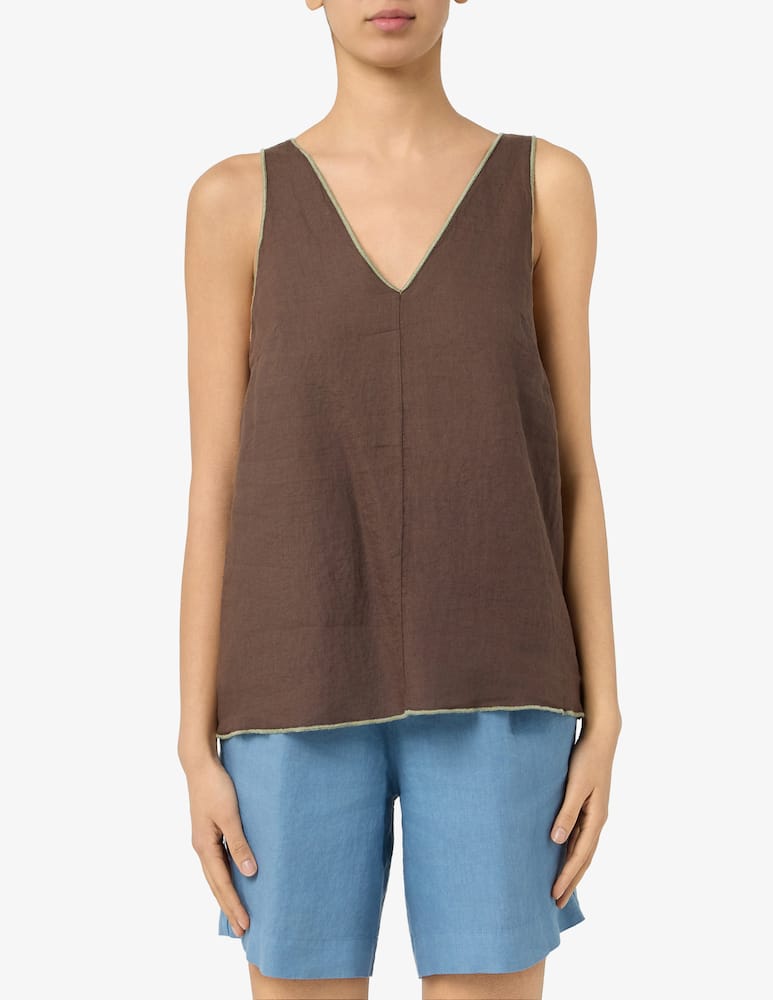 NCLT Milano V neck sleeveless top - picture 1 NCLT Milano V neck sleeveless top - picture 1