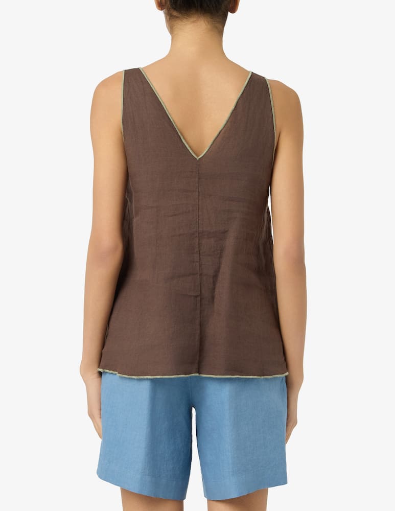 rinascente NCLT Milano Top scollo a v senza maniche