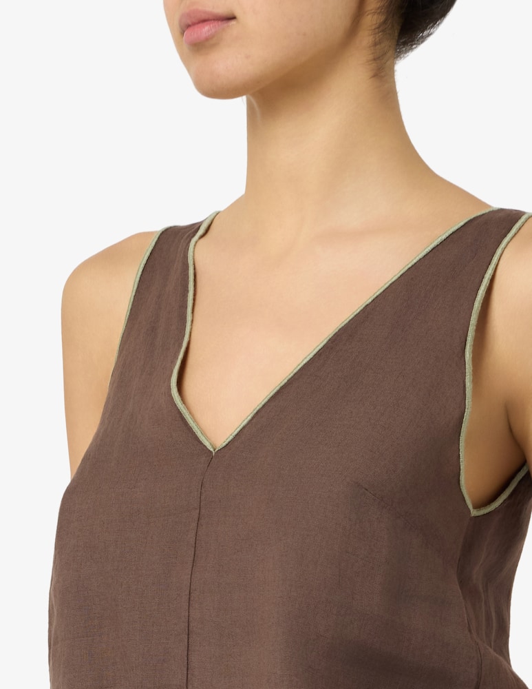 rinascente NCLT Milano Top scollo a v senza maniche