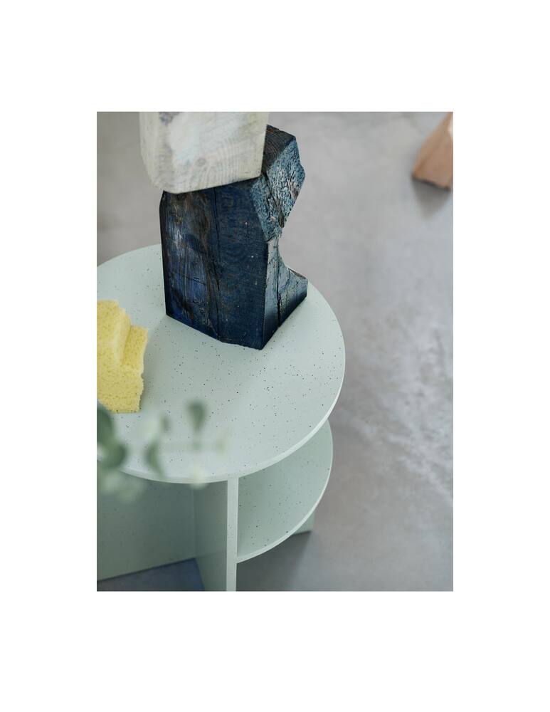 rinascente Muuto Halves side table - light blue