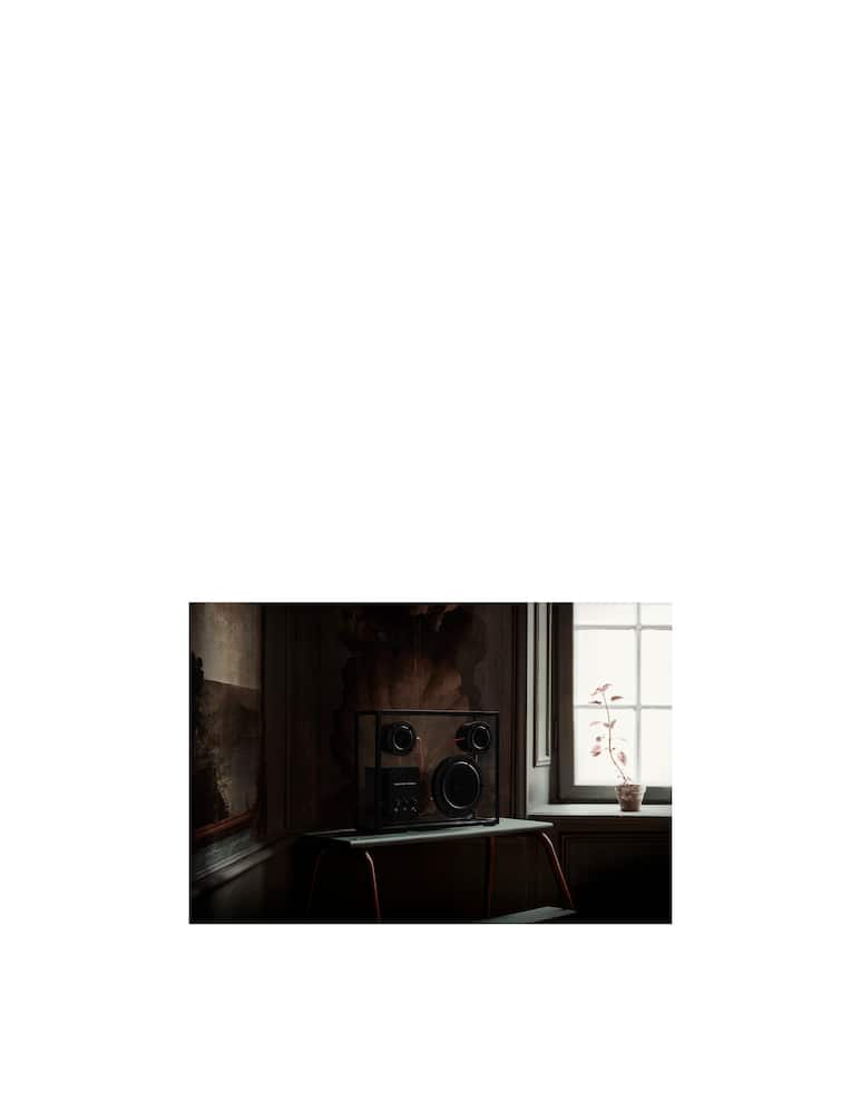 rinascente Transparent Sound Transparent Speaker - Black