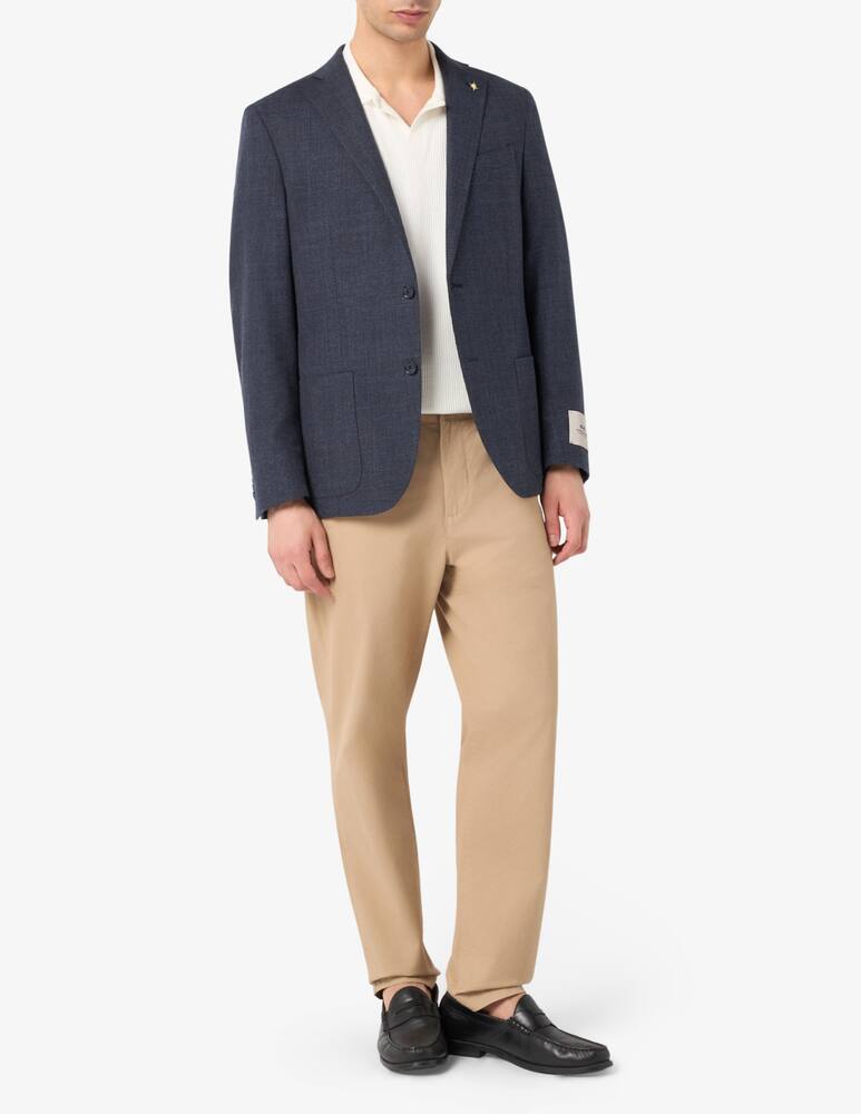 rinascente CC Collection Giacca sfoderata in cotone e lana Drop 6