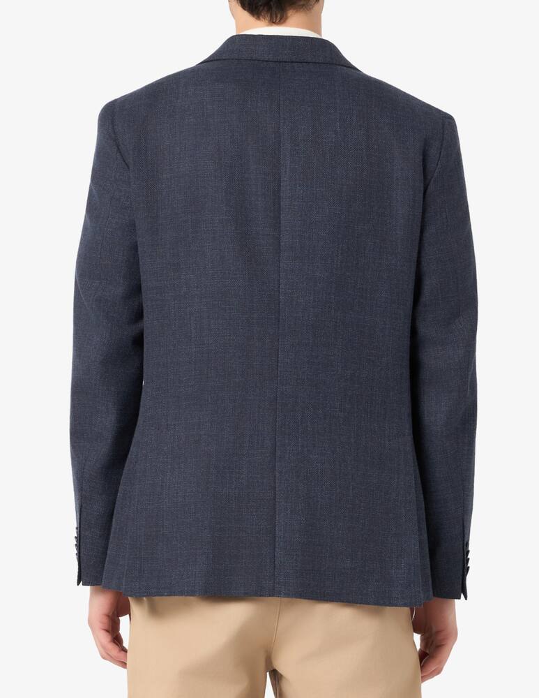 rinascente CC Collection Giacca sfoderata in cotone e lana Drop 6