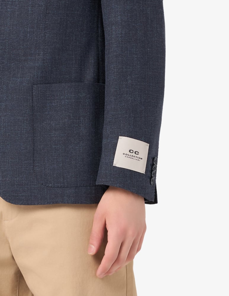 rinascente CC Collection Giacca sfoderata in cotone e lana Drop 6