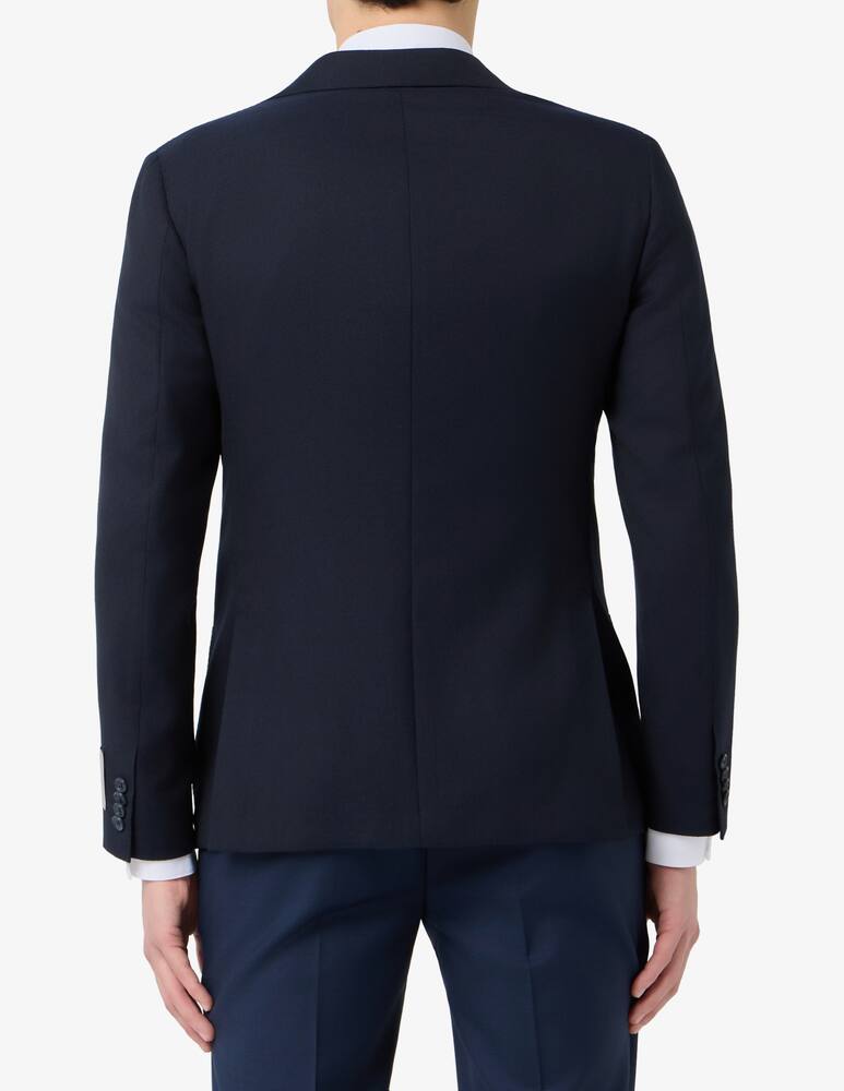 rinascente CC Collection Giacca sfoderata hopsack in lana Drop 7