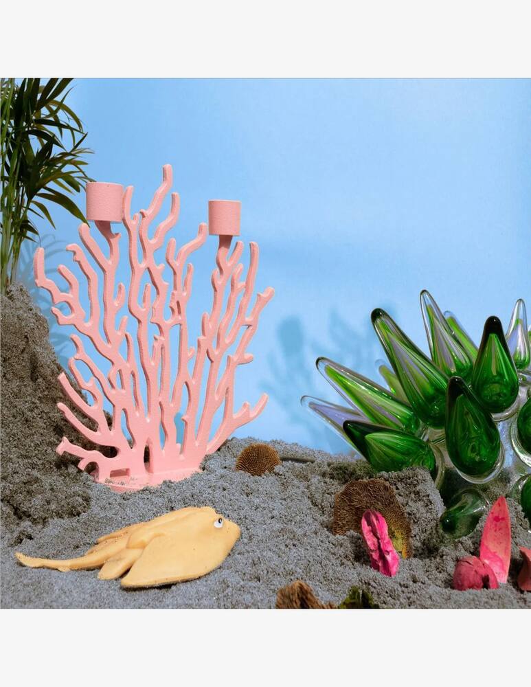 rinascente Driade Mini Tenochtitlan Candelabro - Rosa