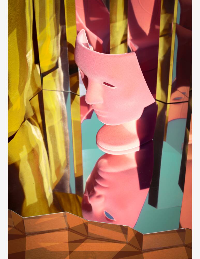 rinascente Driade Mini Nemo Floccata Decor Accessories - Pink