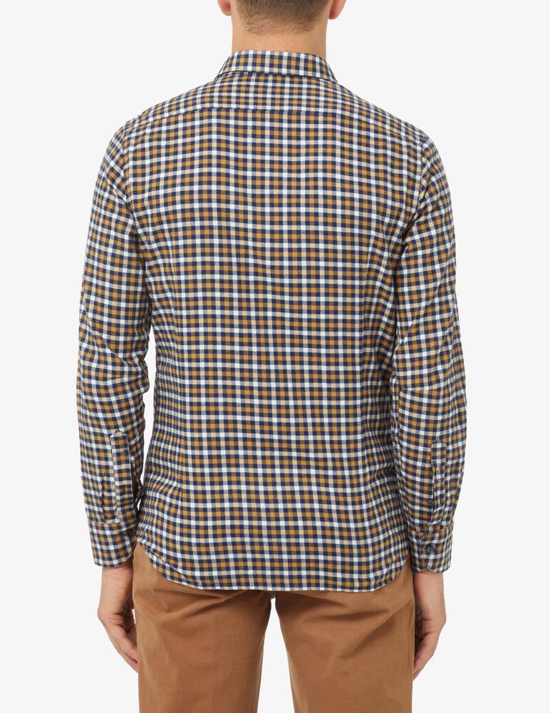 rinascente Tintoria Mattei Bicolor flannel check shirt - Multicolor