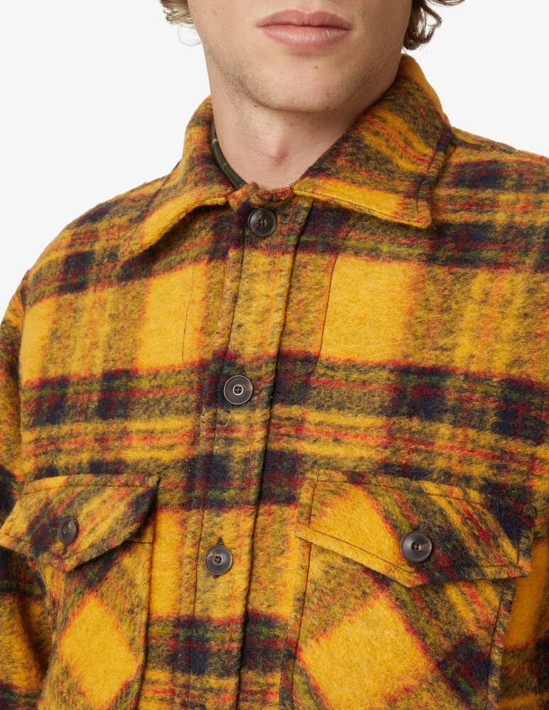 rinascente Tintoria Mattei Check overshirt jacket - Multi