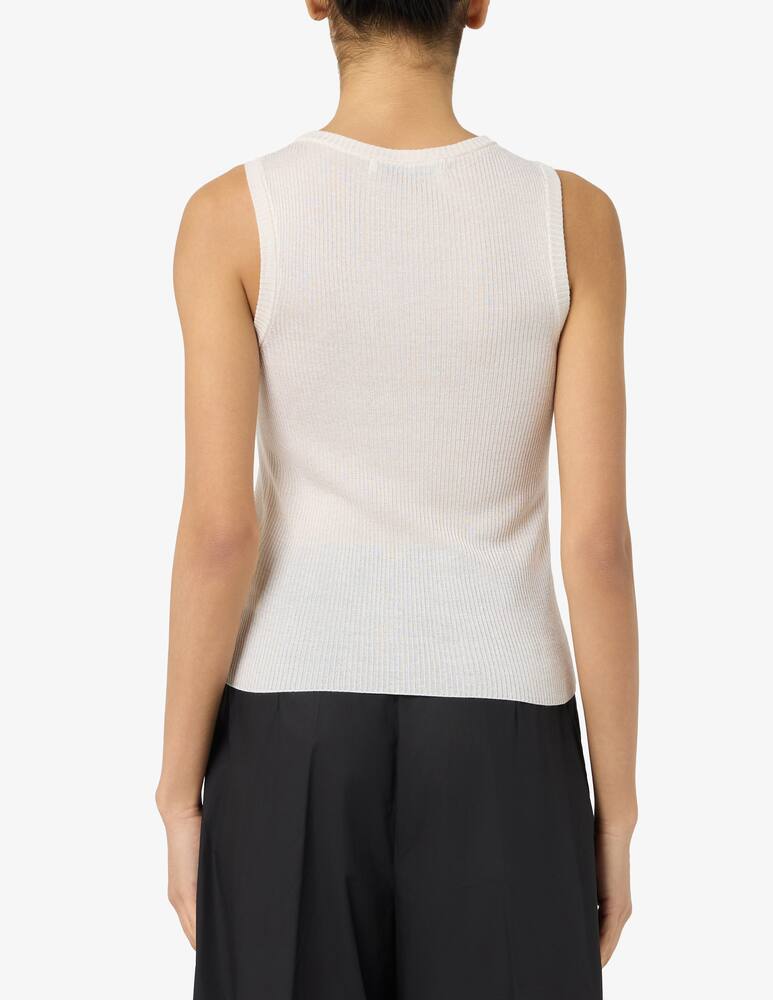Annarita N Rib knit sleeveless top - picture 3 Annarita N Rib knit sleeveless top - picture 3