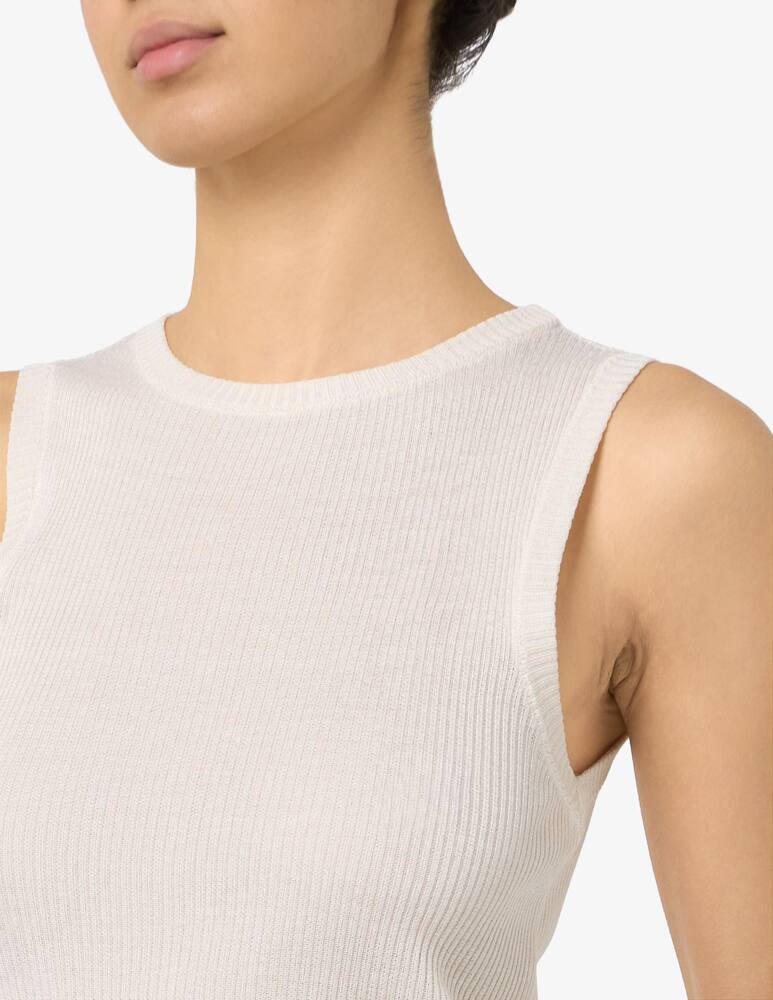 Annarita N Rib knit sleeveless top - picture 4 Annarita N Rib knit sleeveless top - picture 4