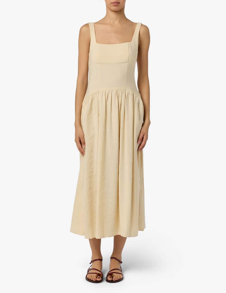 rinascente Annarita N Square neck long dress