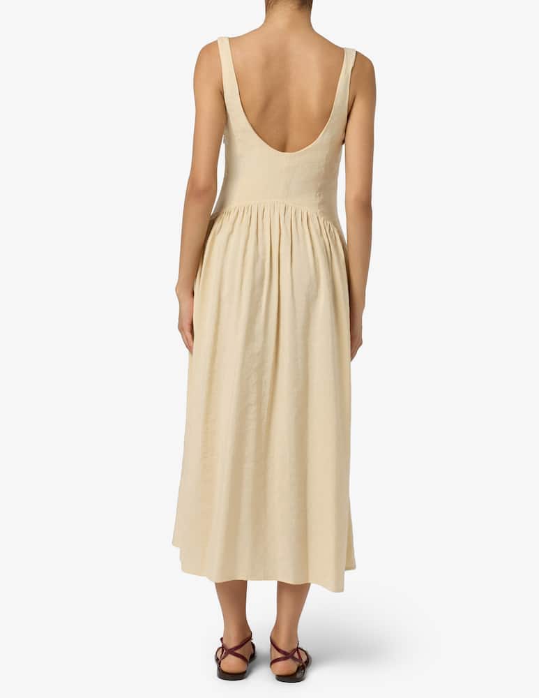 rinascente Annarita N Square neck long dress