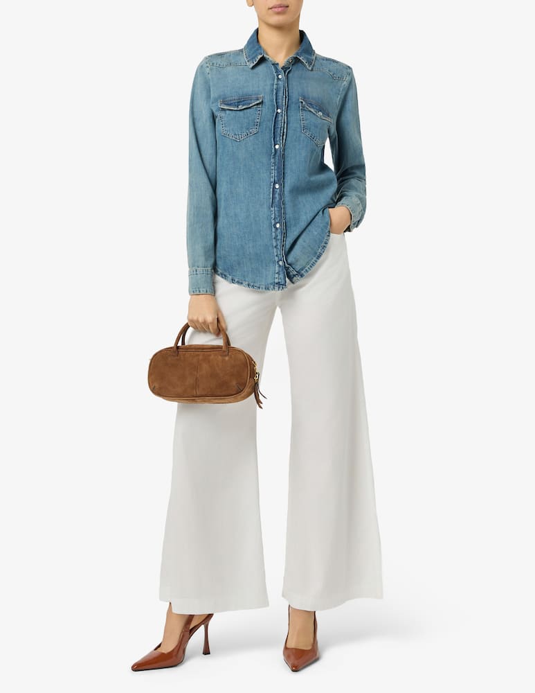 rinascente Annarita N Camicia denim manica lunga