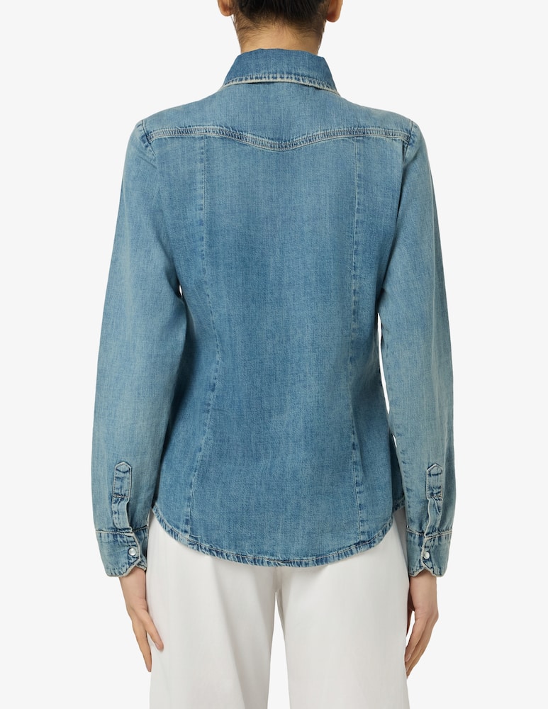 rinascente Annarita N Camicia denim manica lunga