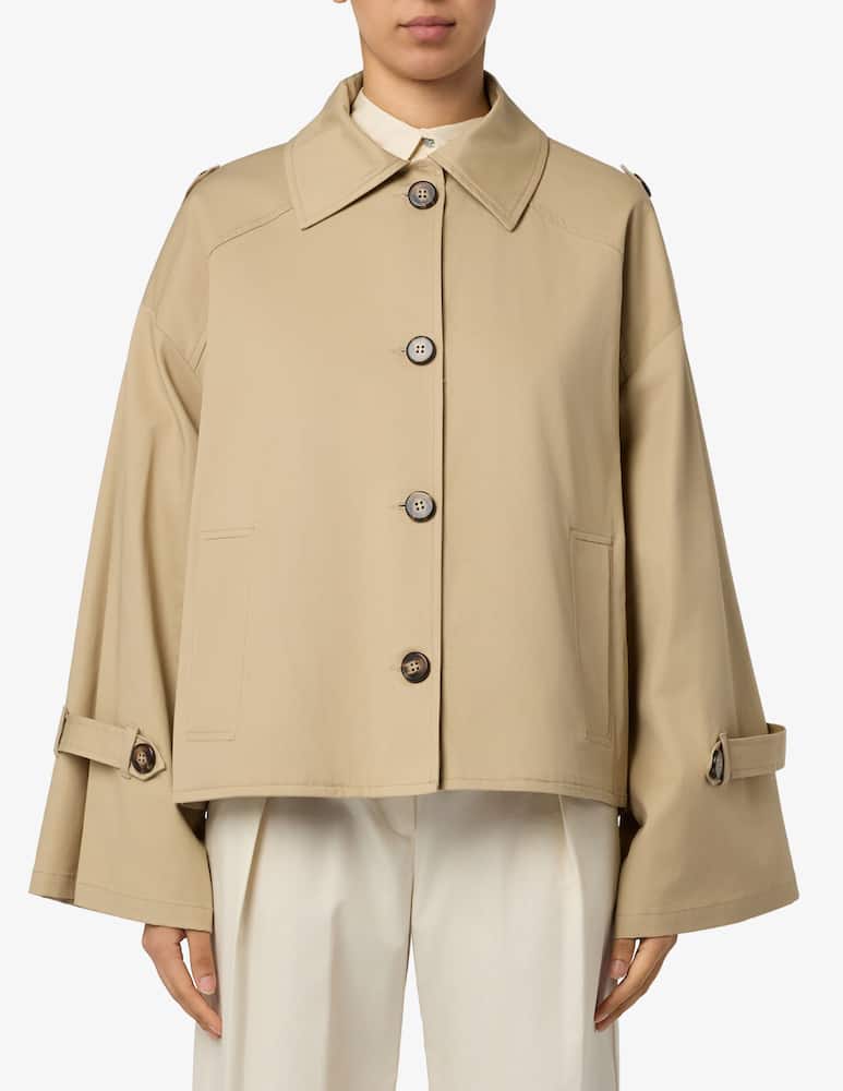 rinascente Annarita N Short trench coat
