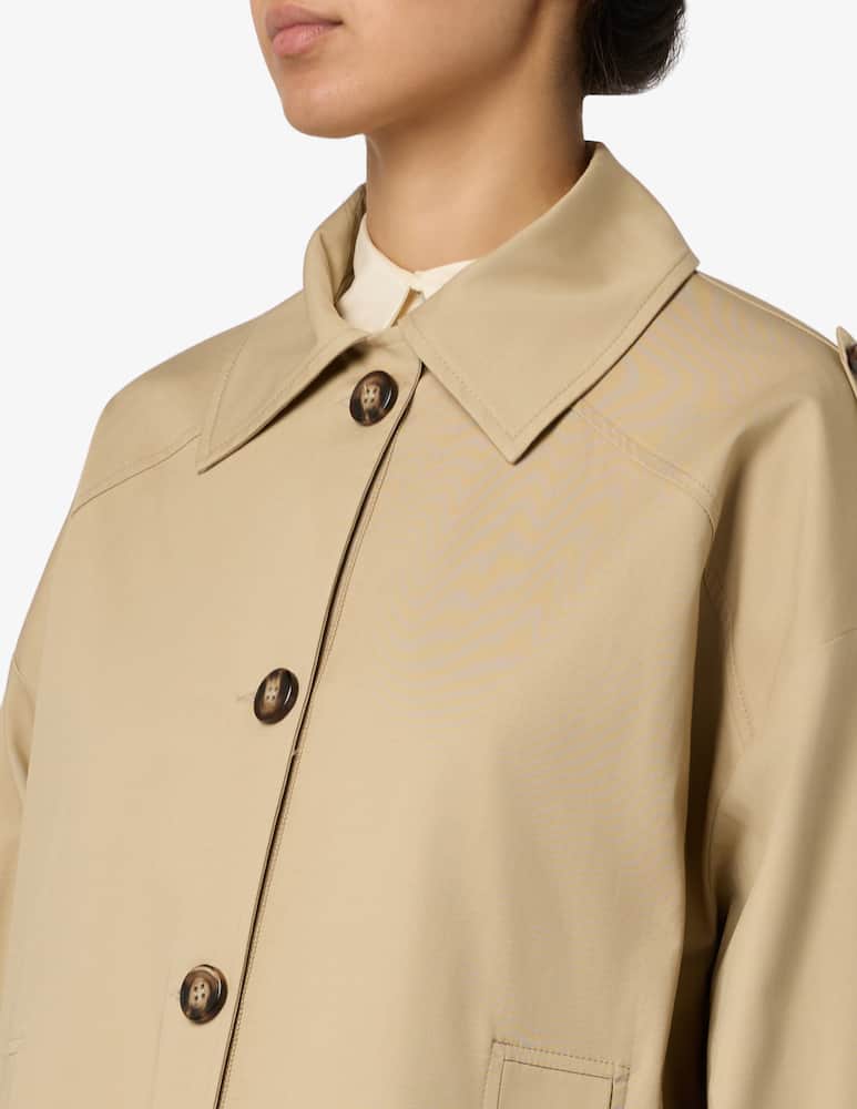 rinascente Annarita N Short trench coat