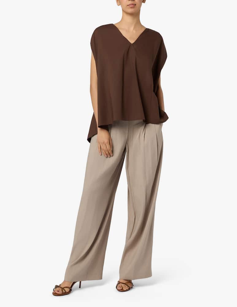 rinascente Annarita N Back draped top