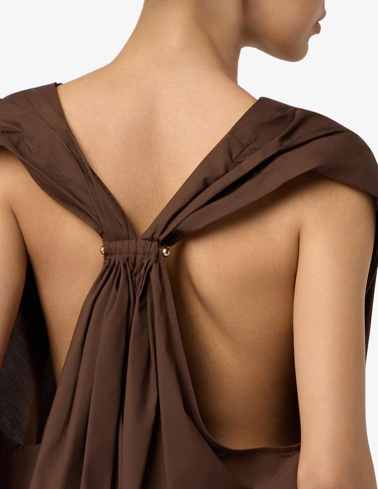 rinascente Annarita N Back draped top