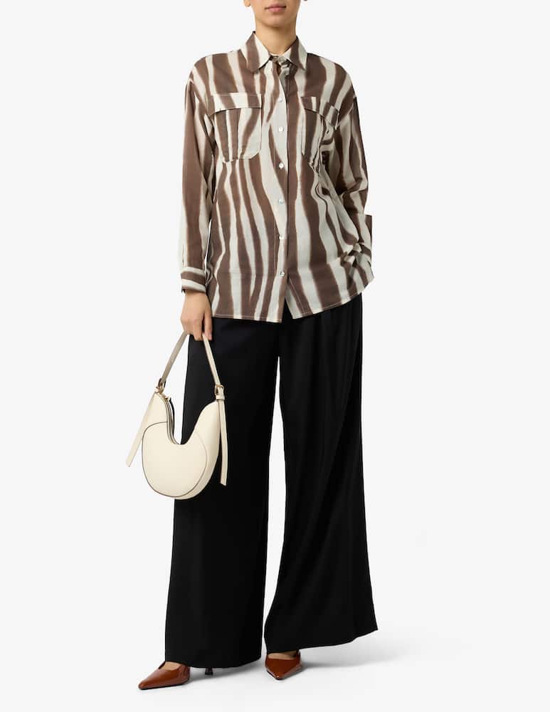 rinascente Annarita N Camicia stampa zebra Valdus