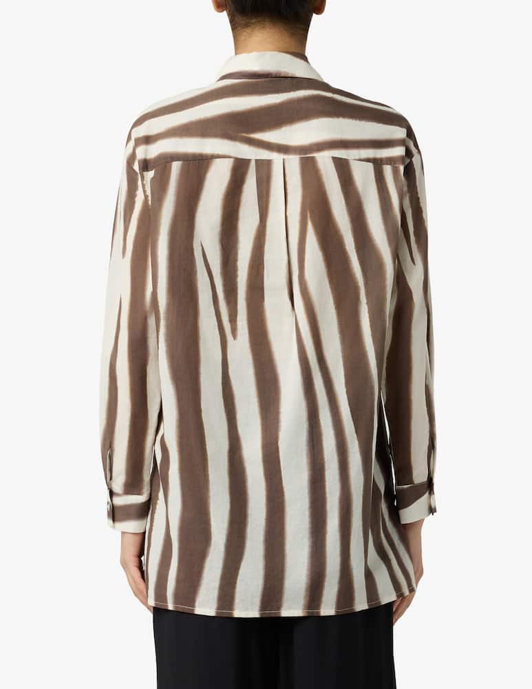 rinascente Annarita N Camicia stampa zebra Valdus