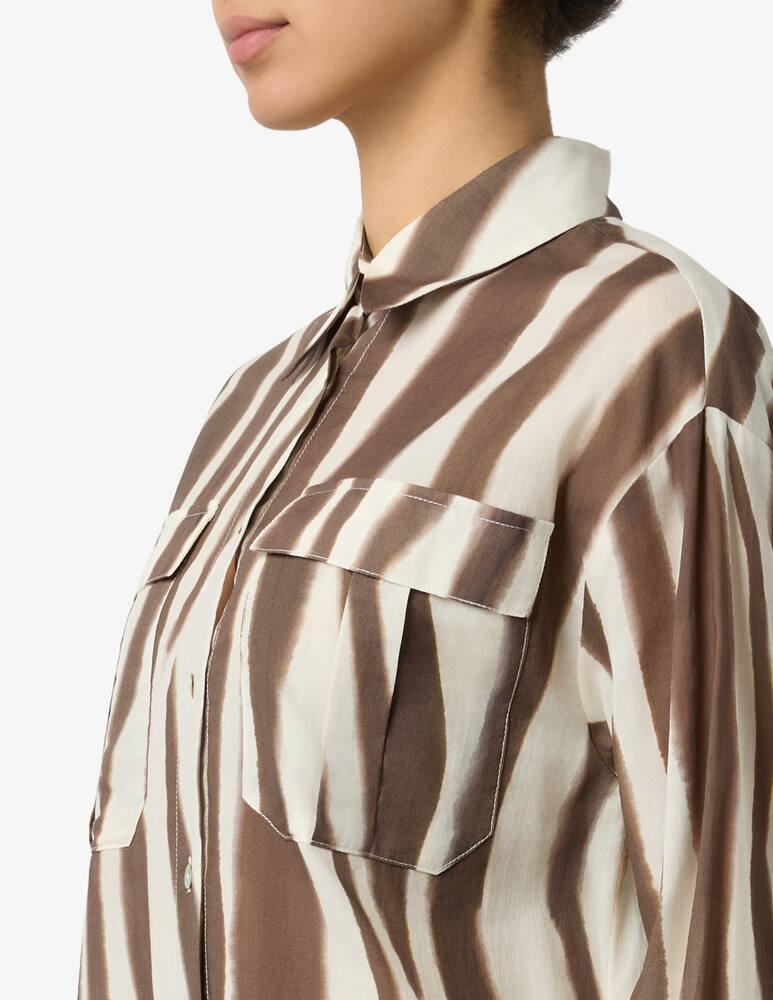 rinascente Annarita N Camicia stampa zebra Valdus