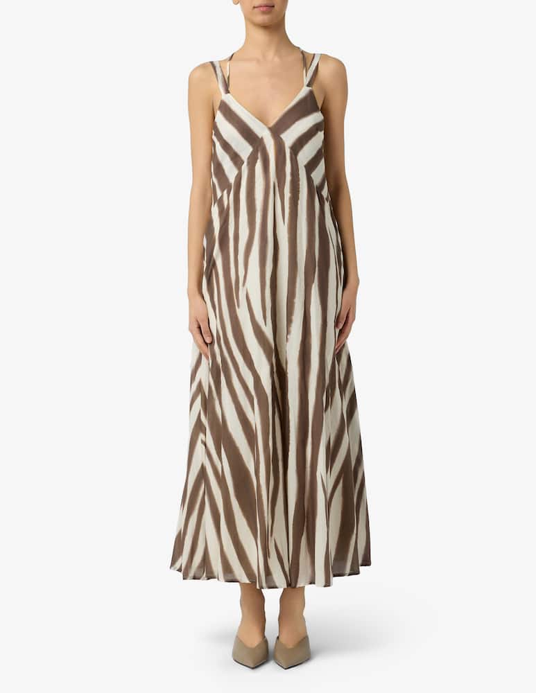 rinascente Annarita N Abito lungo in cotone Valdus