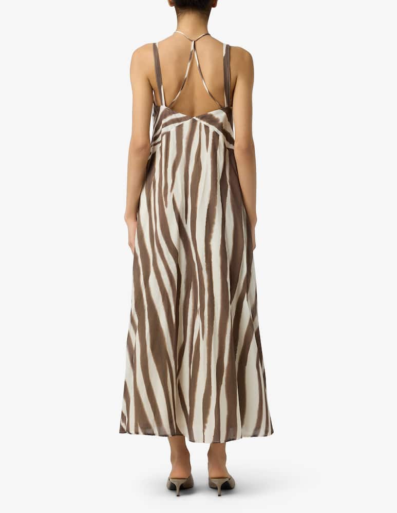 rinascente Annarita N Abito lungo in cotone Valdus