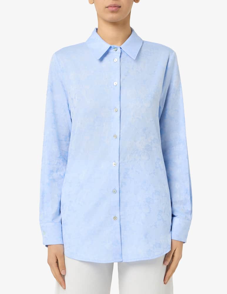 rinascente Annarita N Floral jacquard shirt