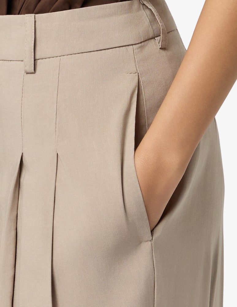 rinascente Annarita N Corwin pleated wide leg trousers